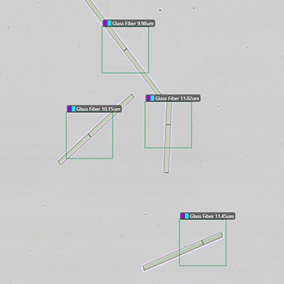 glass fiber Diameter