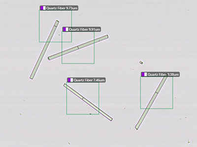 Quartz Fiber Diameter