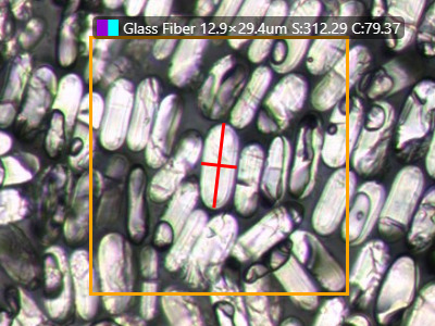 Glassfiber Cross-section