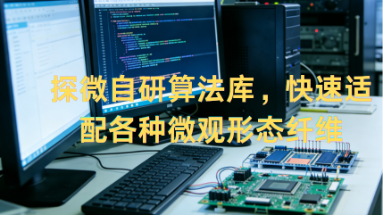 探微自研算法库，快速适配各种微观形态纤维