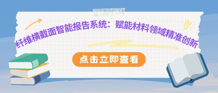 纤维横截面智能报告系统:赋能材料领域精准创新